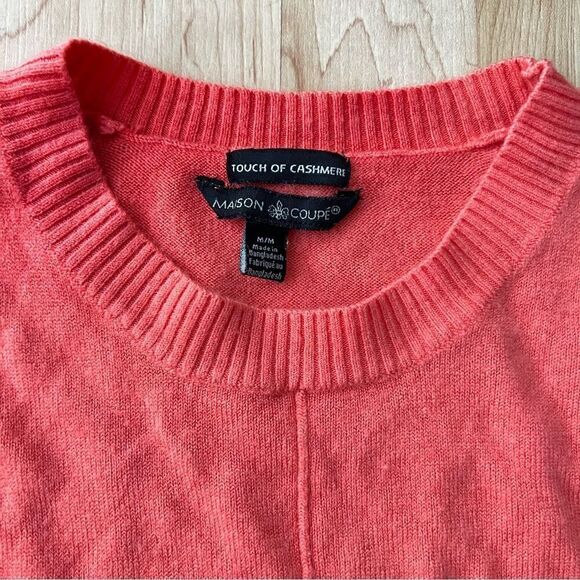 Maison Coupe Touch of Cashmere Pullover Sweatshirt Women’s Medium - Picture 3 of 4
